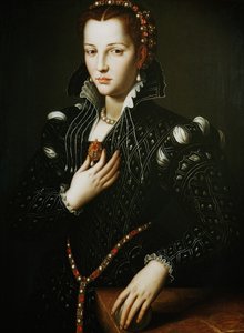 Medici Lucrezia arcképe